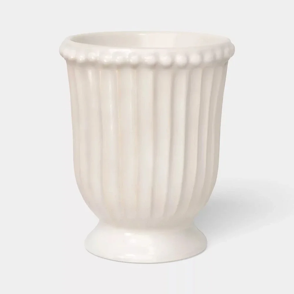 Beaded Ceramic Decorative Vessel - Threshold, Target